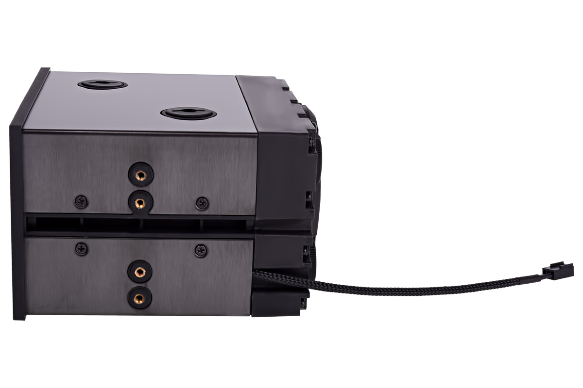 Alphacool Eisfach - Single Laing D5 - Dual 5,25 Bay Station