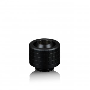 Thermal Grizzly DeltaMate 13/10mm SoftTube Compression Fitting - ST13 - Black (TG-DM-FIT-0017)