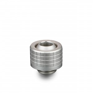 Thermal Grizzly DeltaMate 13/10mm SoftTube Compression Fitting - ST13 - Matt Nickel (TG-DM-FIT-0217)