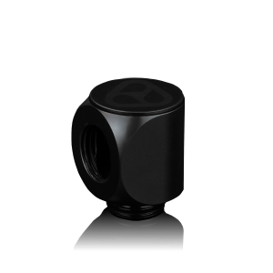Thermal Grizzly DeltaMate Rotary Fitting - 90° - Black (TG-DM-FIT-0003)