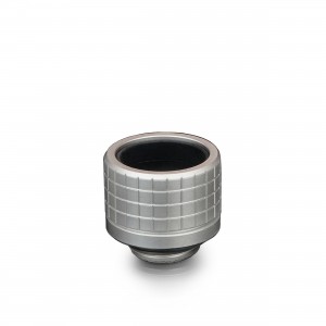 Thermal Grizzly DeltaMate 16mm HardTube Compression Fitting - HT16 - Matt Nickel (TG-DM-FIT-0202)