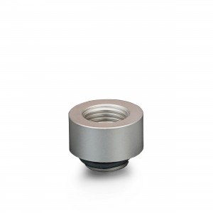 Thermal Grizzly DeltaMate 10mm Male to Female Extender Fitting - MF10 - Matt Nickel (TG-DM-FIT-0206)