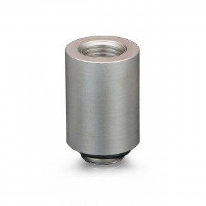 Thermal Grizzly DeltaMate 28mm Male to Female Extender Fitting - MF28 - Matt Nickel (TG-DM-FIT-0208)