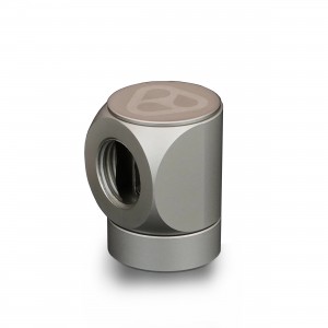 Thermal Grizzly DeltaMate Rotary Fitting - FF90° - Matt Nickel (TG-DM-FIT-0210)