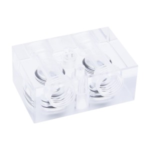 Alphacool GPX SLI Connector - Single | Plexi (12396)