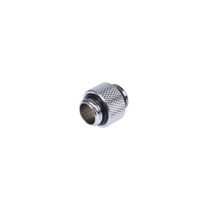 Alphacool G1/4" HF 10mm Male to Male Extension Fitting - Chrome (17199)