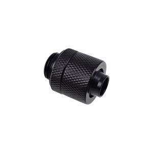 Alphacool Eiszapfen 3/8" ID x 1/2" OD G1/4" Compression Fitting - Black (17226)