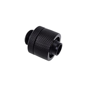 Alphacool Eiszapfen 3/8" ID x 5/8" OD G1/4" Compression Fitting - Black (17232)