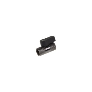 Alphacool 2-Way Ball Valve G1/4 - Black (17354)