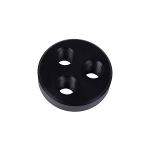 Alphacool Cape Coolplex 3 Port Replacement End Cap (29050)