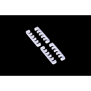 Alphacool Eiskamm X5 Flat - 3mm Clear- 4 pcs (24750)
