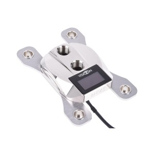 Aquacomputer Cuplex Kryos NEXT With VISION AM4, Nickel/.925 Silver (21717)