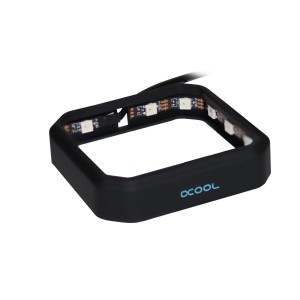 Alphacool Aurora XPX Digital RGB Frame - Black (12942)