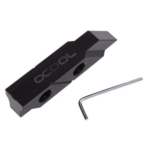Alphacool Eisblock Aurora Acetal Terminal Cover - Black (12965)