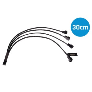 Alphacool Y-Splitter 3-Pin to 4x 3-Pin Cable - 30cm (18695)