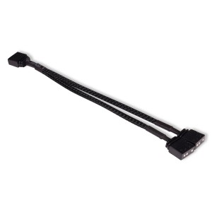 Alphacool Y-Splitter aRGB 3-Pin to 2x 3-Pin Cable - 15cm (18704)
