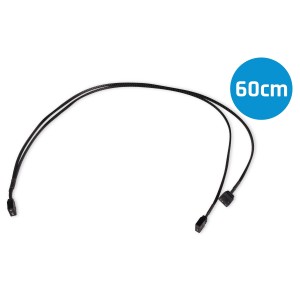 Alphacool Y-Splitter aRGB 3-Pin to 2x 3-Pin Cable - 60cm (18706)