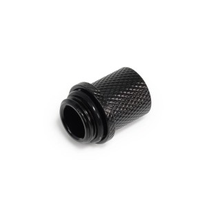 Alphacool ES 8/5mm Compression Fitting - Straight - Black (17643)