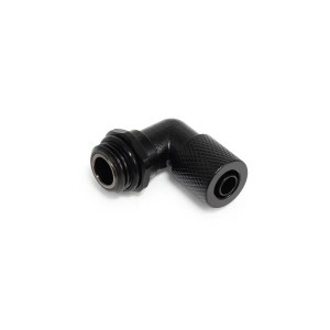 Alphacool ES 8/5mm 90° Compression Fitting - Straight - Black (17644)