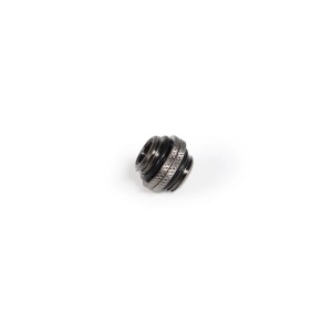 Alphacool ES Double Nipple Plug-in G1/4 AG to G1/4 AG - Deep Black (13757)