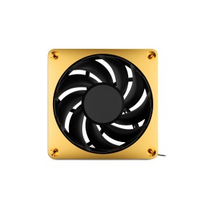 Alphacool Apex Stealth Metal Fan 3000rpm Gold - 120x120x25mm (13856)
