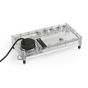 Alphacool Core Distro Plate 280 VPP/D5 - Left with VPP D5 Apex Pump (14573)
