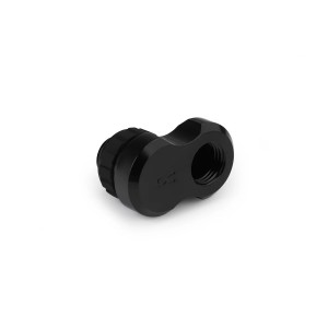 Alphacool Apex Grip 16mm 360° G1/4 Male to Female Rotary Offset Fitting - Black (14813)