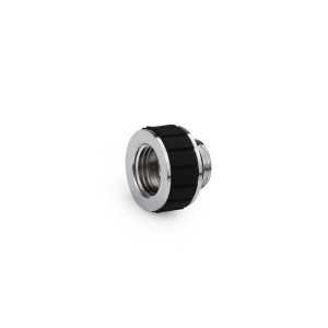 Alphacool Apex Grip 10mm G1/4 Male to Female Extension Fitting - Chrome (14896)