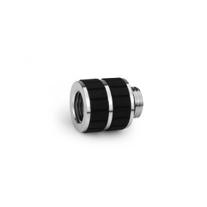 Alphacool Apex Grip 20mm G1/4 Male to Female Extension Fitting - Chrome (14898)