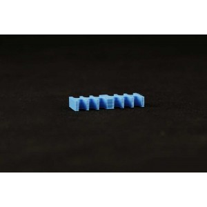 Darkside 12-Pin Cable Management Holder - Aqua Blue (3DS-0103)