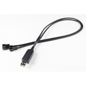 Darkside USB Mini-Transformer to 12v Dual Fan Adapter Cable (DS-1044)