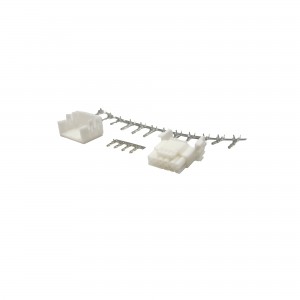 ModMyMods ATX 3.1 PCIe Gen 5 H++ 12V-2X6 MicroFit 3.0 16-Pin Angled Connector Set White - Pins Included (TD422-A)