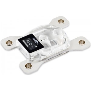 Aquacomputer Cuplex Kryos NEXT with VISION AM4, Acrylic/Nickel (21716)