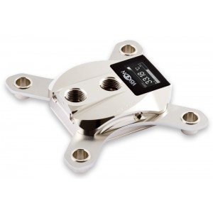 Aquacomputer Cuplex Kryos NEXT VARIO with VISION 1700, Nickel/Nickel (21866)