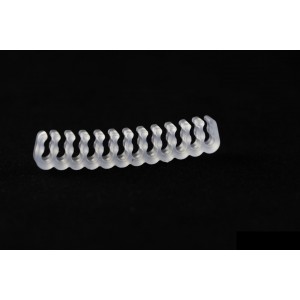 Darkside 24-pin Open-Closed Cable Management Comb - Clear (DS-0992)