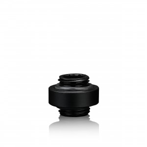 Thermal Grizzly DeltaMate 7mm Male to Male Extender Fitting - MM7R - Black (TG-DM-FIT-0011)