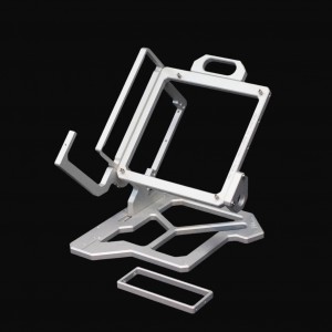 Monster Studio A45 Open Frame ITX Case - Silver (A45 ITX-BASE-SLV)