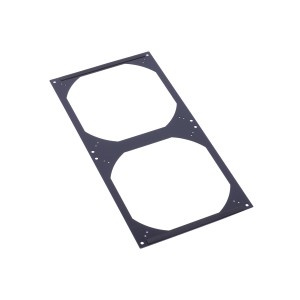 Alphacool Radiator 400mm fan grill 2x180/200mm - Black (26301)