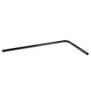 Alphacool HardTube 13mm OD 90° Brass 20/40cm - Deep Black (18611)