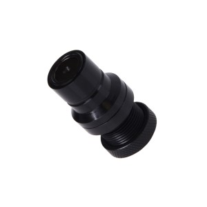 Alphacool Eiszapfen Quick Release Male Bulkhead G1/4 Inner Thread - Deep Black (17463)