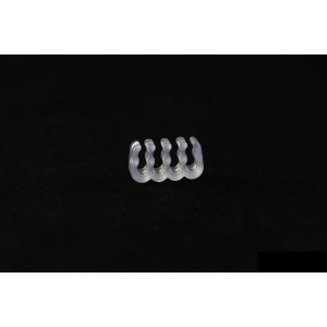 Darkside 8-pin Open-Closed Cable Management Comb - Clear (DS-0990)