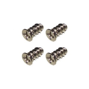 Phobya Coarse Fan Screws - 4 Pcs - Silver (80018)