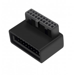 ModMyMods 90 Degree Angle USB 3.0 19 Pin Internal Header Connector with Housing - TYPE B (CAB284)