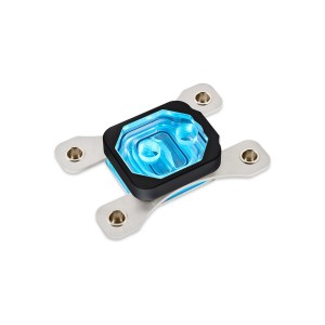 Aquacomputer Cuplex Kryos NEXT RGBpx Black AM4, Acrylic / .925 Silver (21835)