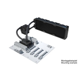 Alphacool ES Pro 4U - 3 x 120 ST / XPX Pro 1U / Reservoir 2U - DDC310 (11855)