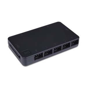 Alphacool Core 10x 4-Pin PWM Splitter with SATA Power Connector (25667)