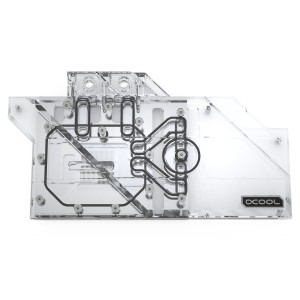 Alphacool Eisblock Aurora Plexi GPX A AMD Radeon RX 5700 XT Asrock Taichi X8 8G OC 11759