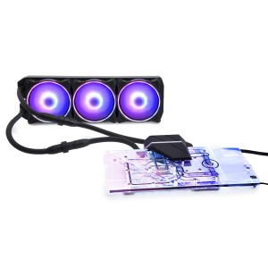 Alphacool Eiswolf 2 AIO - 360mm Radeon RX 6800/6800XT Gaming Trio X with Backplate (14422)