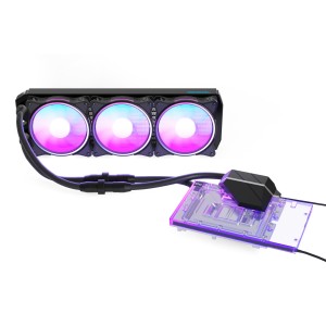 Alphacool Eiswolf 2 AIO 360mm RTX 4080 Founders Edition with Backplate 14487 ModMyMods PC Watercooling Parts and Accessories