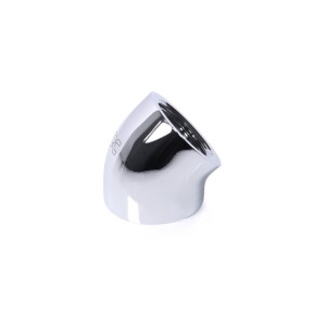 Alphacool Eiszpafen L-Connector 45° G1/4 IT to G1/4 IT - Chrome (17593)